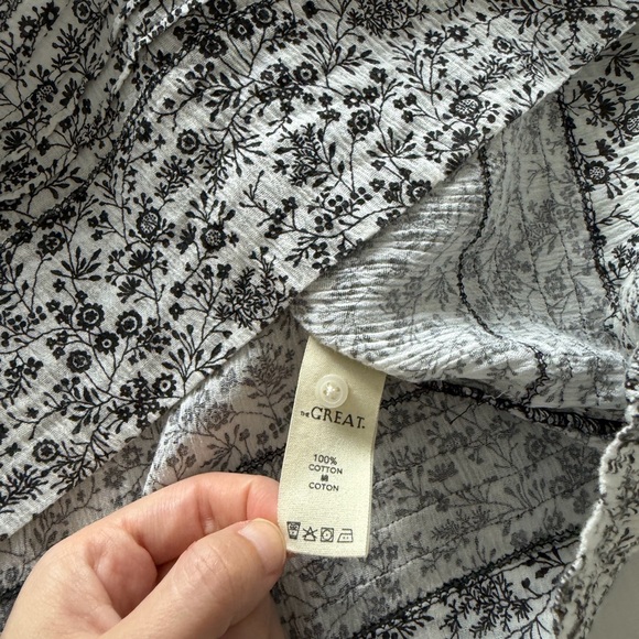 The Great Medium Songbird Bow-Back Midi Dress Tie Back - Picture 11 of 13